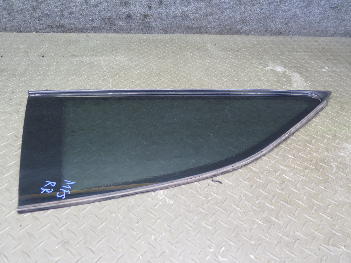 08-17 Audi 8T S5 Coupe Rear Right Passenger Side Quarter Window Glass OEM