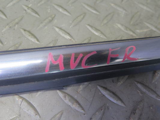 11-16 Mini Cooper R60 Set of 2 Front Door Chrome Channel Trim Molding Cover OEM