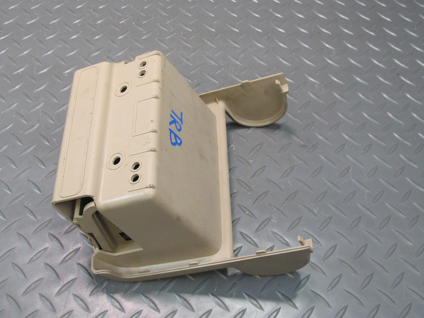 01-06 BMW E46 330CI Rear Center Console Compartment Storage Ashtray Beige OEM