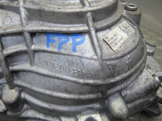 17-18 Porsche Panamera 971 2.9L 3.0L AWD Front Axle Differential Carrier RVG 44K