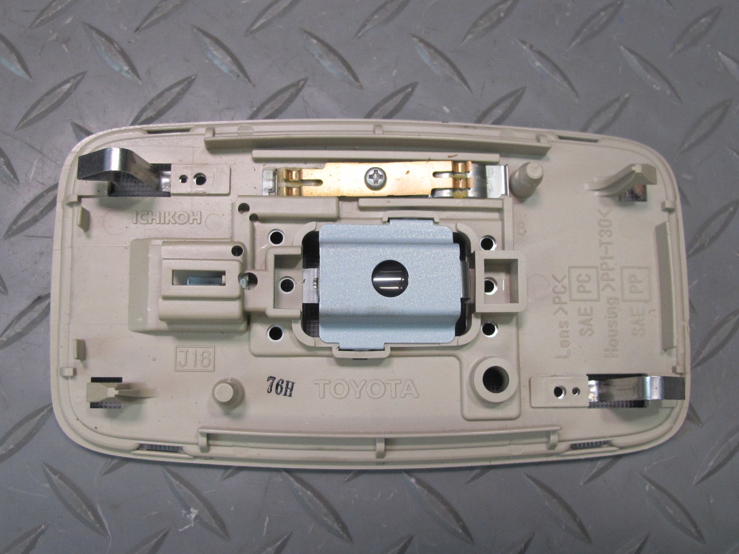 03-09 Lexus UZJ120L GX470 Front & Rear Roof Overhead Dome Reading Light Lamp Set