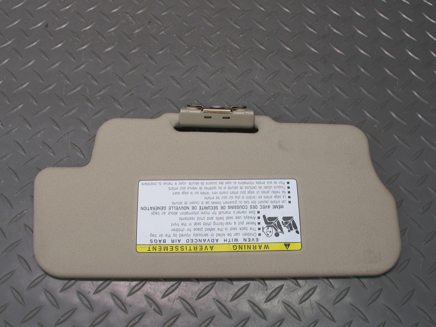 2003-2009 Lexus UZJ120L GX470 Front Left & Right Side Sun Visor Ivory Set of 4