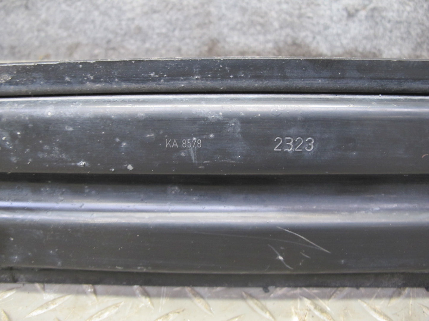 08-13 BMW E82 E88 135i Rear Bumper Reinforcement Impact Bar 7192417 OEM