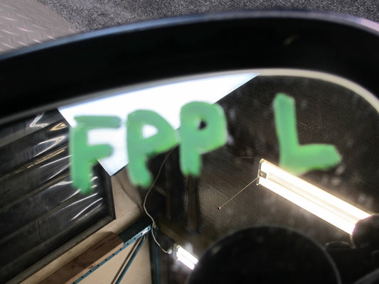 17-23 Porsche Panamera 971 Front Left Exterior Side View Mirror w Blind Spot