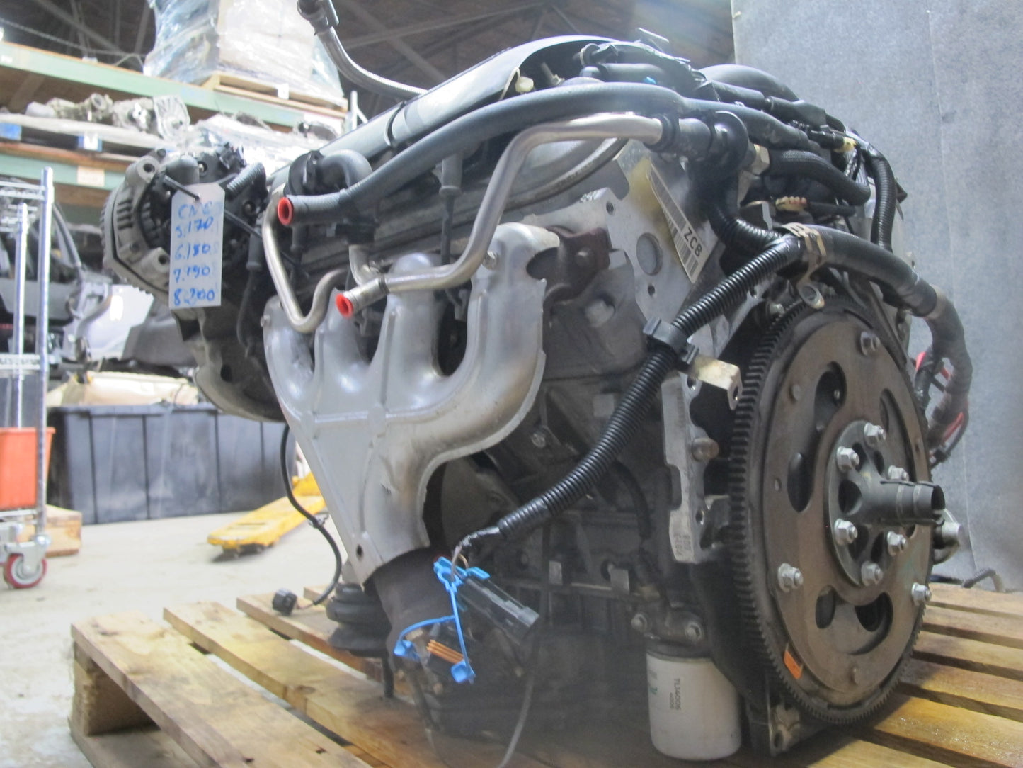 2001 Chevrolet Corvette C5 5.7L LS1 VIN G 8th A/T Complete Engine Motor Video