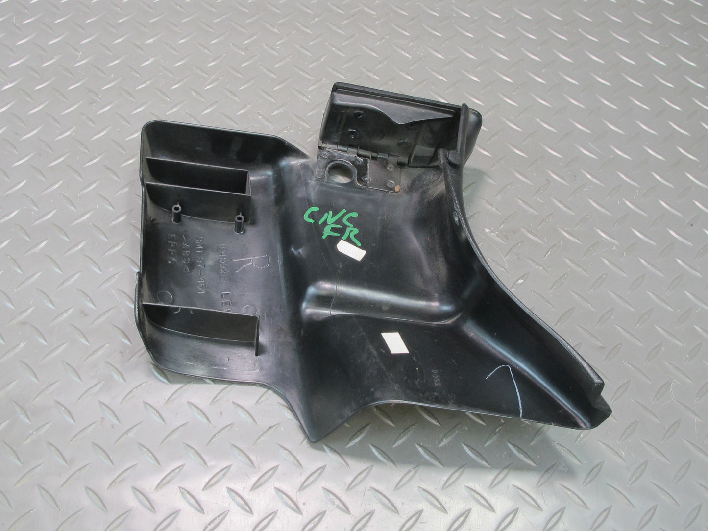 98-04 Chevrolet Corvette C5 Convert Right B-pillar Trim Cover Panel Black OEM