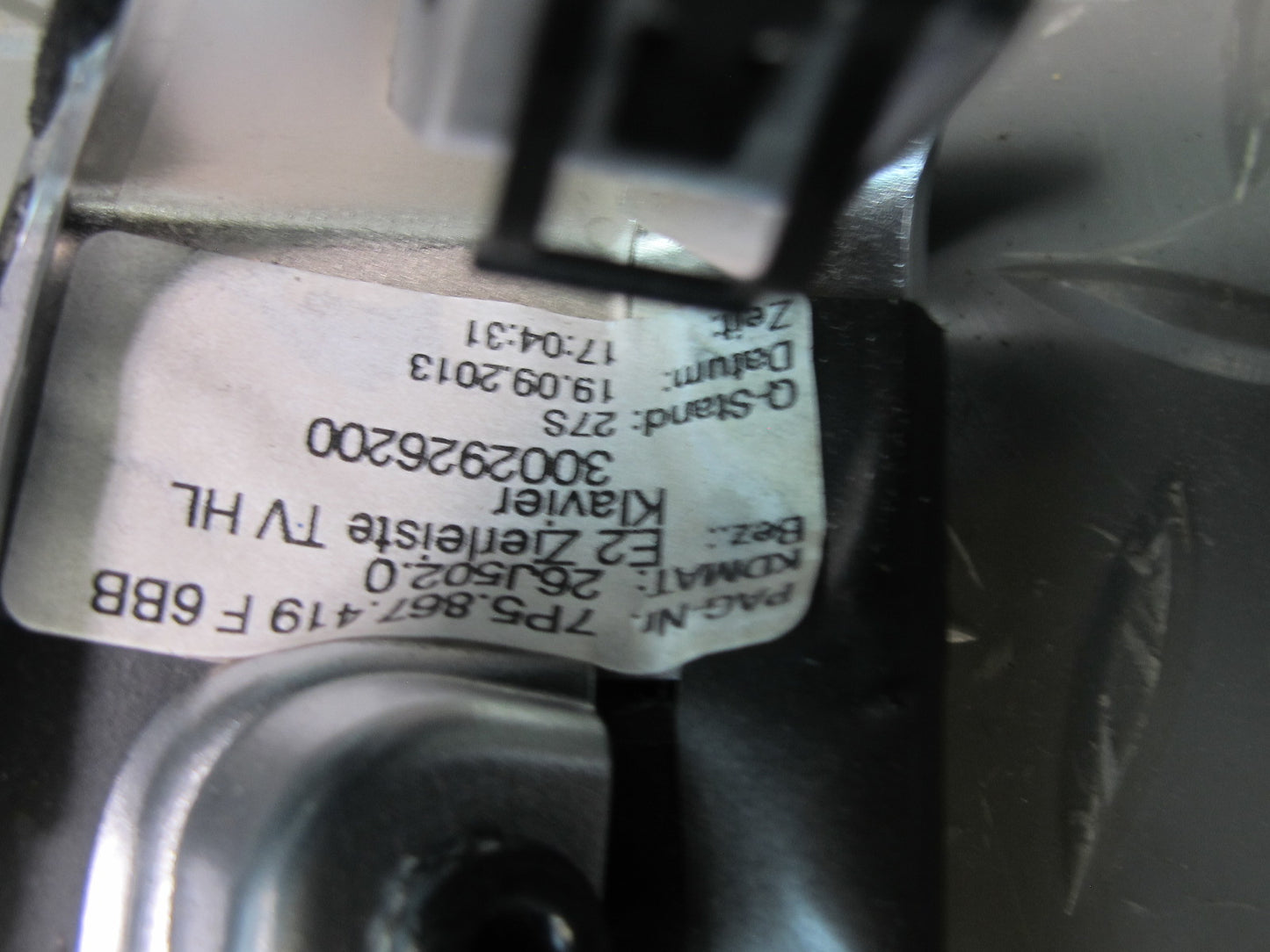 11-18 Porsche Cayenne 958 Front & Rear Door Dash Consolet Rim Cover Panel Set