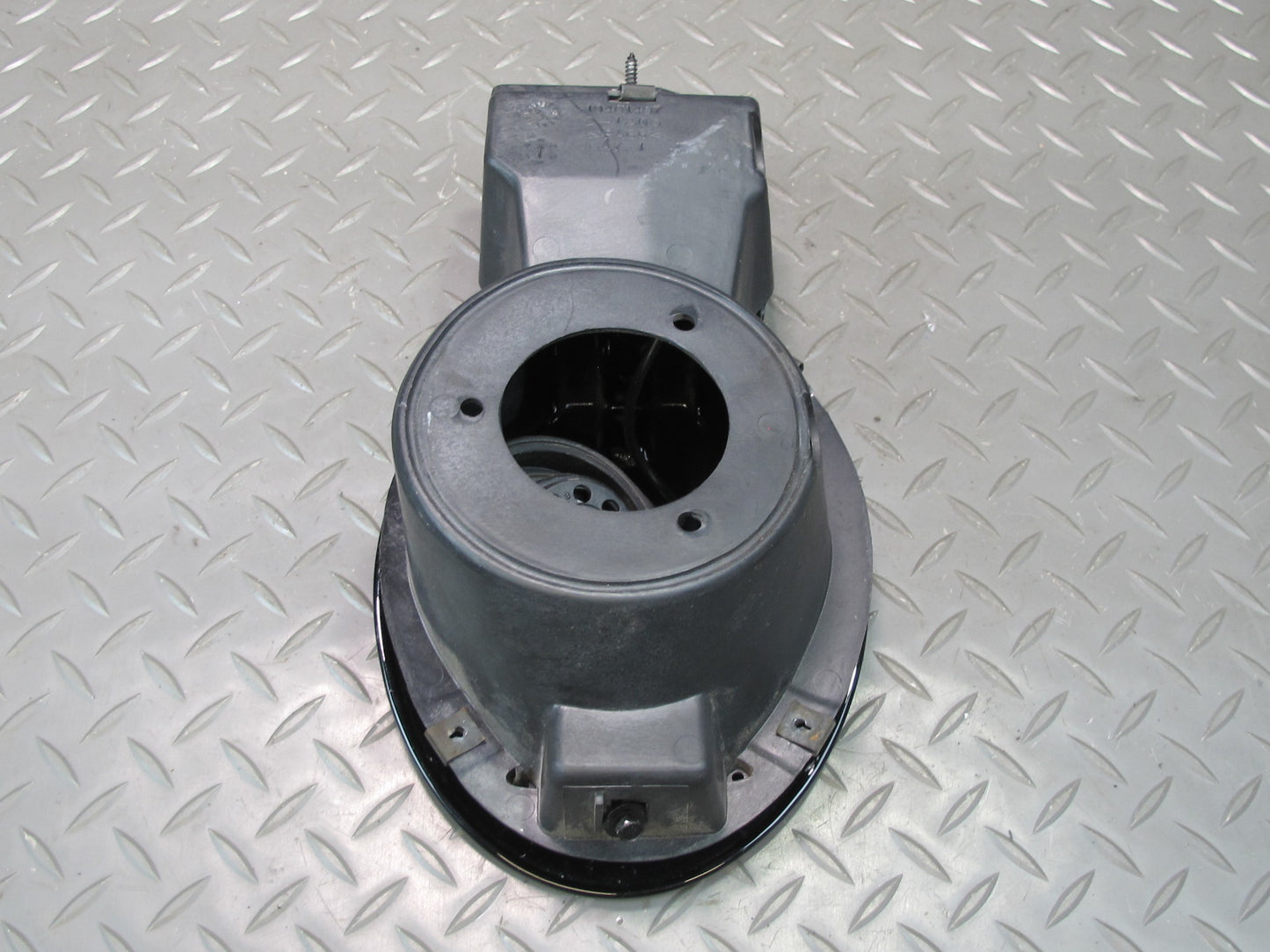 97-04 Chevrolet Corvette C5 Fuel Tank Filler Door Gas Lid Flap Cover Black OEM