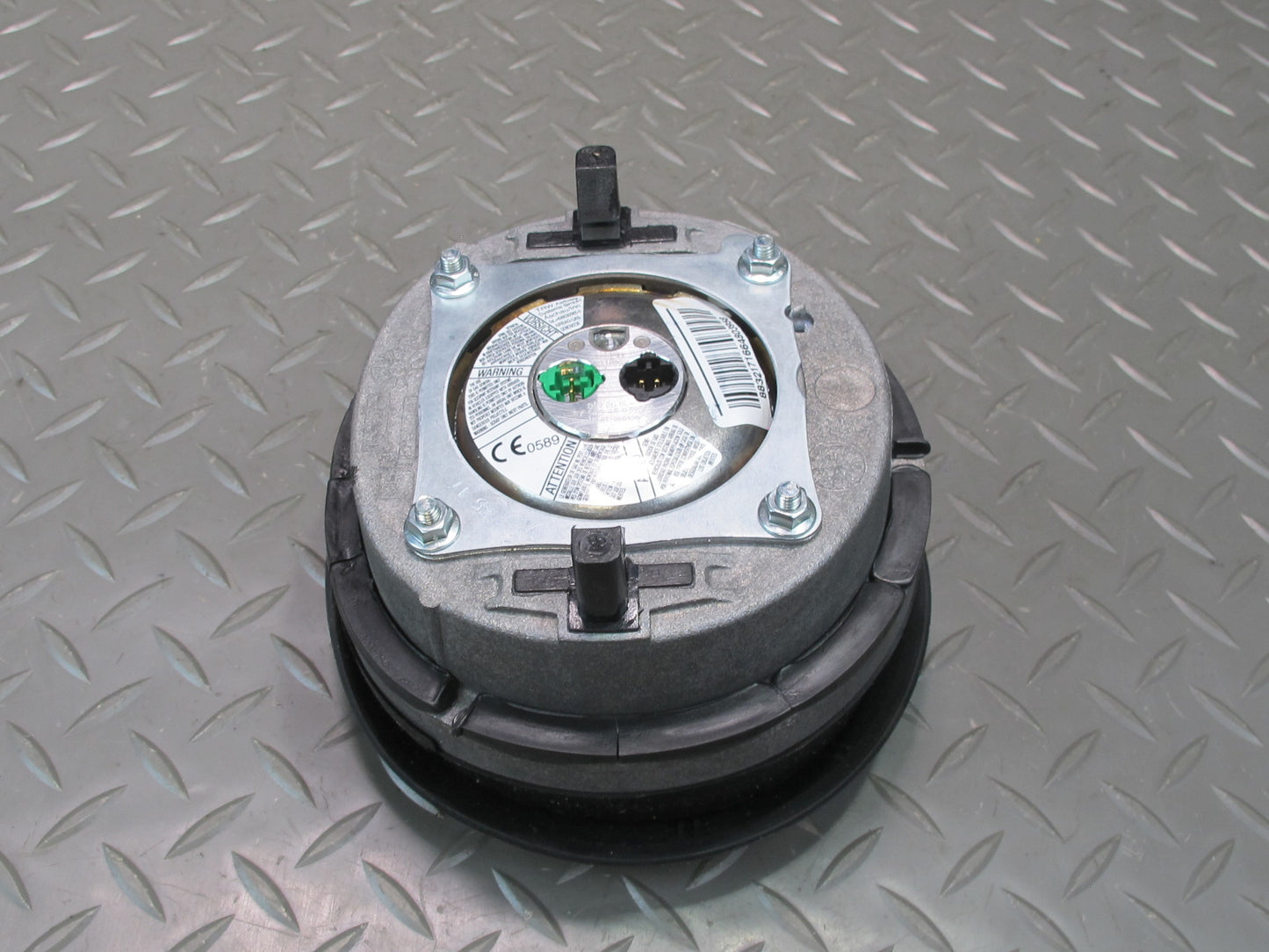 01-06 BMW E46 CONVERTIBLE FRONT LEFT DRIVER SIDE SPORT STEERING WHEEL SRS AIRBAG OEM