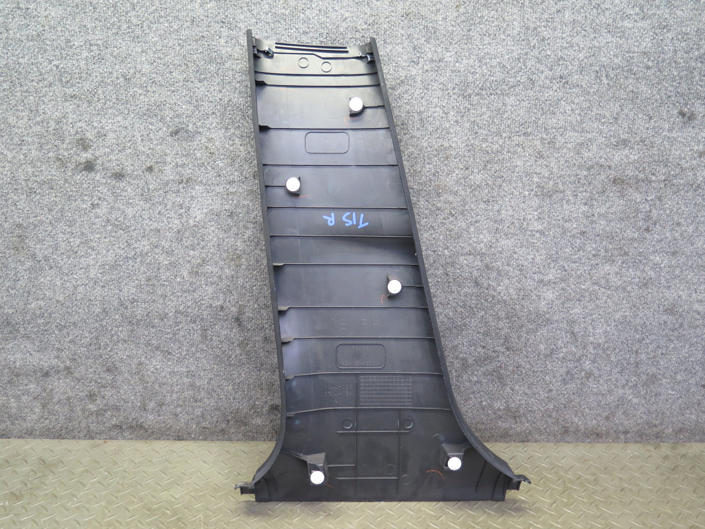 08-14 Lexus IS250 IS350 Is-f Set of 2 Left & Right Lower B Pillar Trim Black OEM