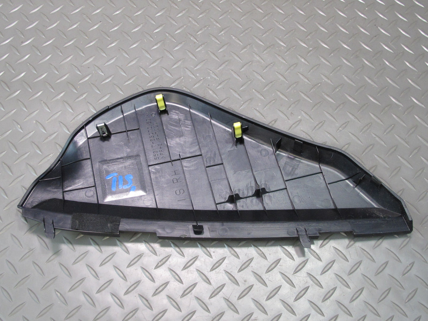 08-14 Lexus IS250 IS350 Is-f Left & Right Dash END Cap Trim Cover Set Black OEM