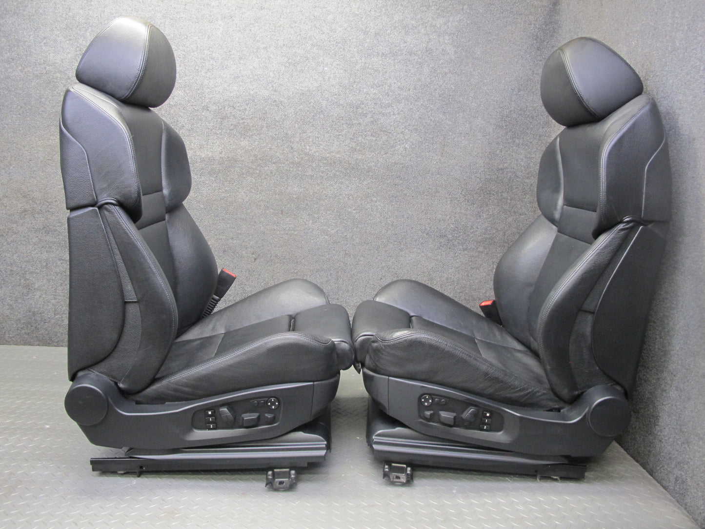 2006-2007 BMW E60 M5 Front & Rear M Sport Active Leather Seat Set Black