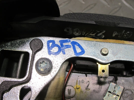 2006-2010 BMW E63 E60 M5 M6 SMG M Sport Leather Steering w Paddles & Controls