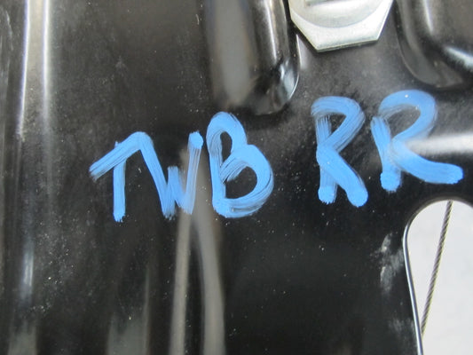 07-13 BMW E93 335i Convertible Rear Right Quarter Window Regulator w Motor OEM