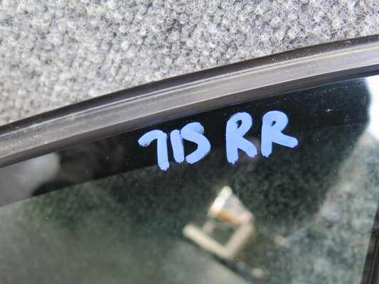 08-14 Lexus IS250 IS350 Is-f Sedan Rear Right Quarter Glass Window OEM