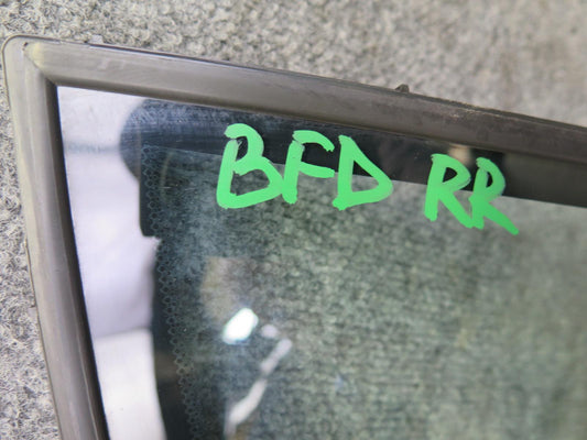 2006-2010 BMW E60 M5 530i Rear Right Door Quarter Fixed Glass Window OEM