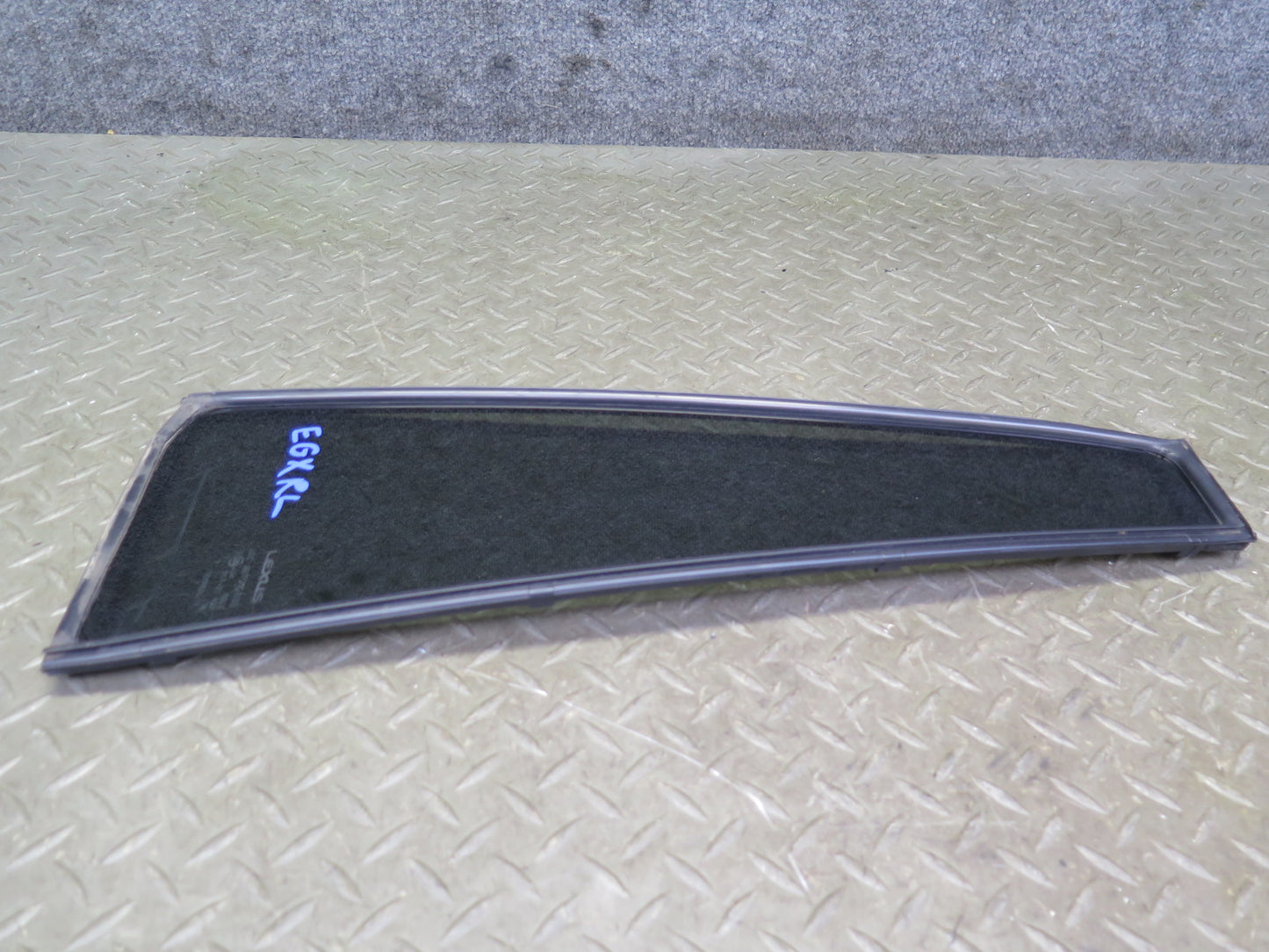 2003-2009 Lexus UZJ120L GX470 Rear Left Door Fixed Glass Window