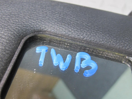 07-13 BMW E93 335I Convertible Set of 2 Front Left & Right Sun Visor Black OEM