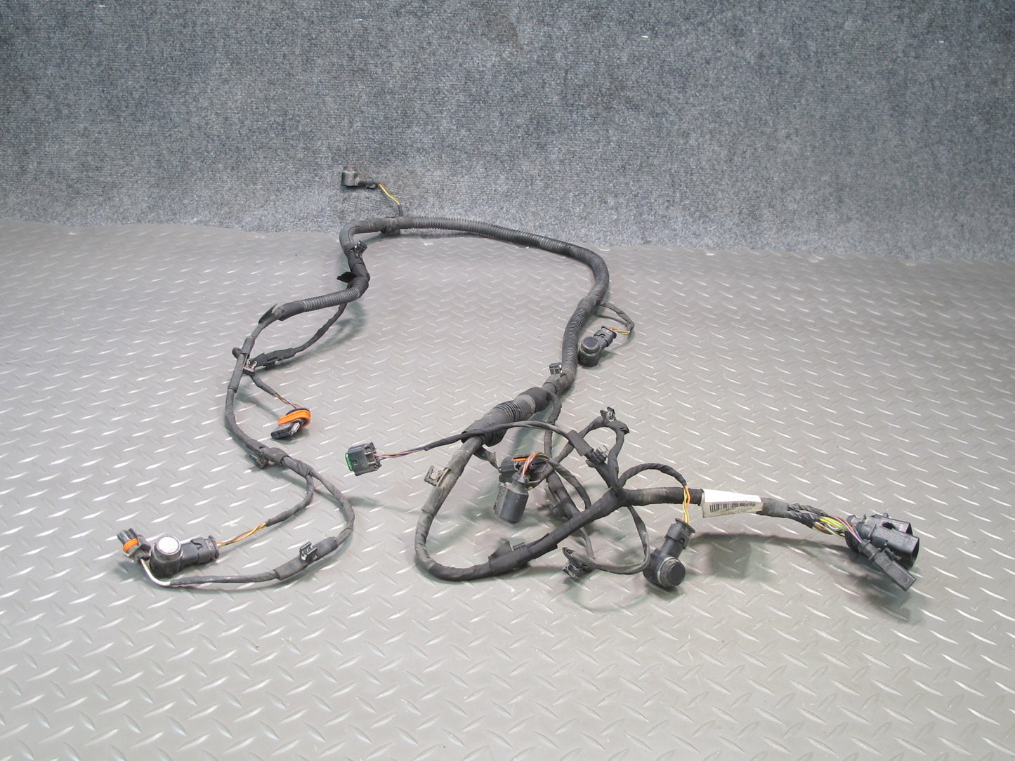 2011-2014 Porsche Cayenne 958 Front Bumper PDC Wire Wiring Harness W/ Sensors