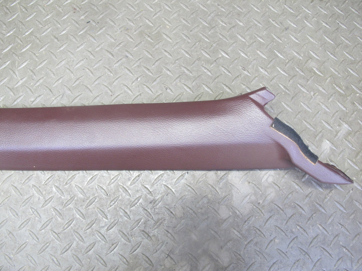 86-92 Toyota Supra MK3 Front Interior A Pillar Trim Cover Panel Set Maroon OEM