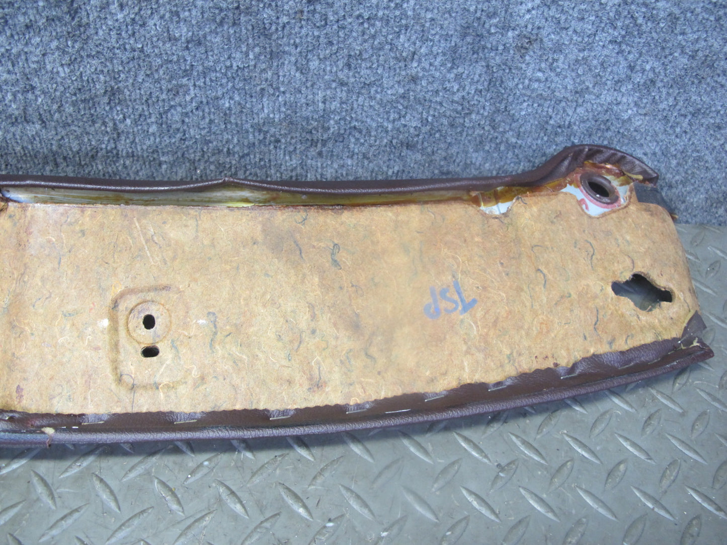 86-92 Toyota Supra MA70L MK3 Targa Front Upper Headliner Trim Cover Maroon OEM