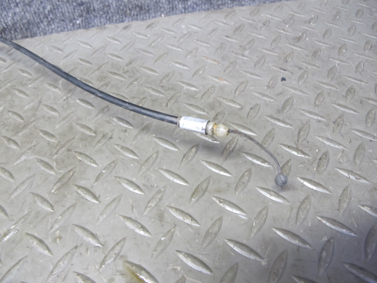 86-92 Toyota Supra MA70L MK3 Front Hood Lock Latch Release Handle w Cable OEM