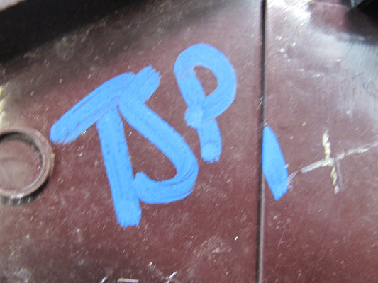 86-92 Toyota Supra MA70L Rear Left & Right Speaker Trim Cover Set Maroon OEM