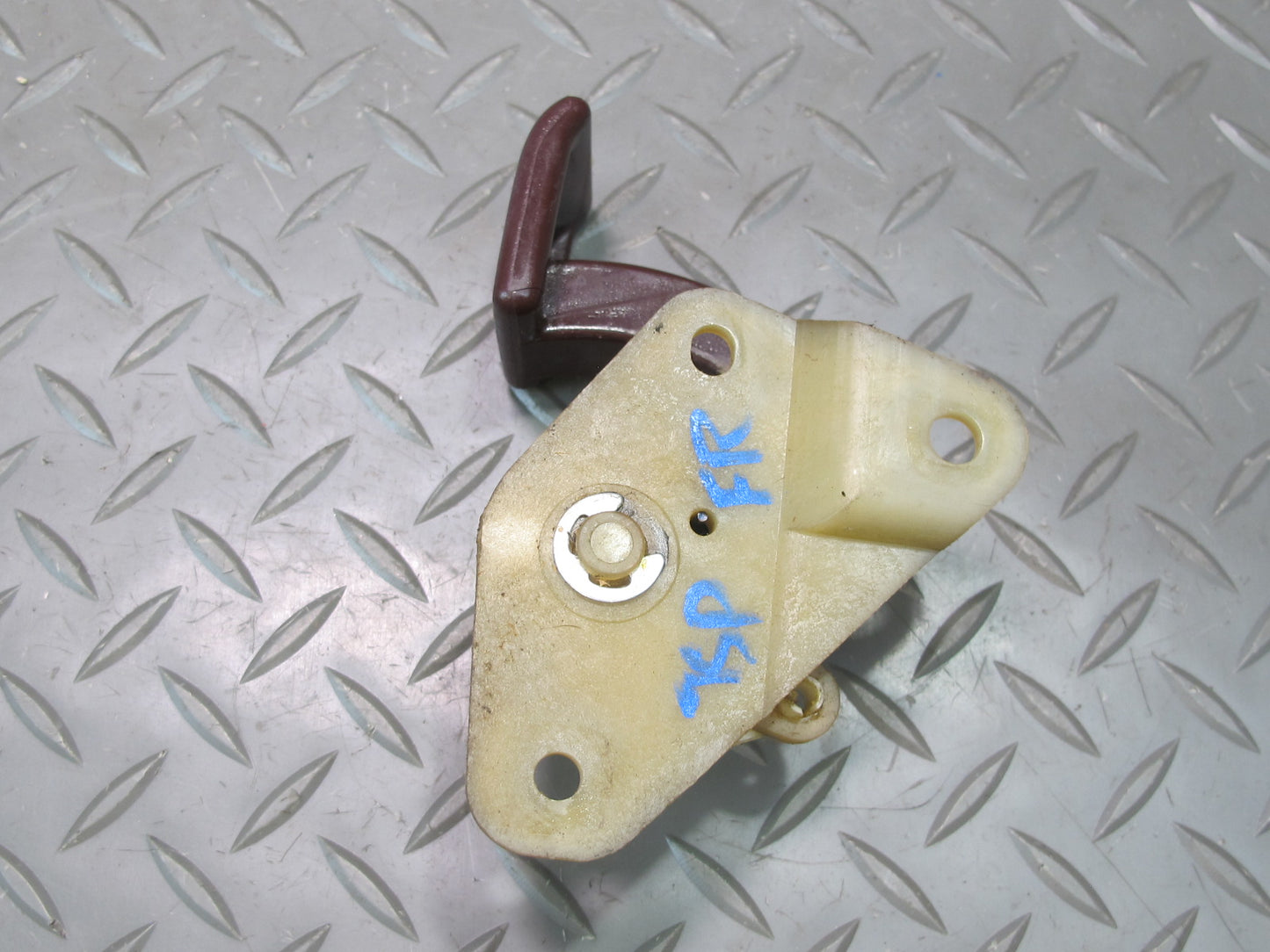 86-92 Toyota Supra MK3 MA70L Front Right Interior Door Handle Maroon OEM