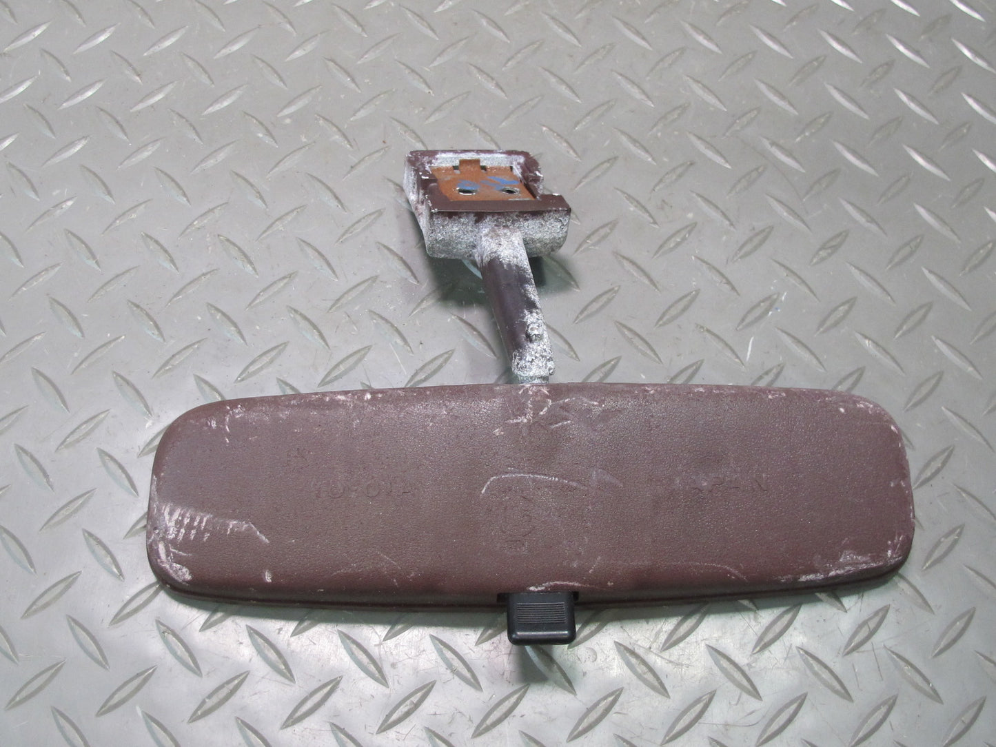 86-92 Toyota Supra MK3 MA70L Manual Dimming Interior Rear View Mirror Maroon OEM