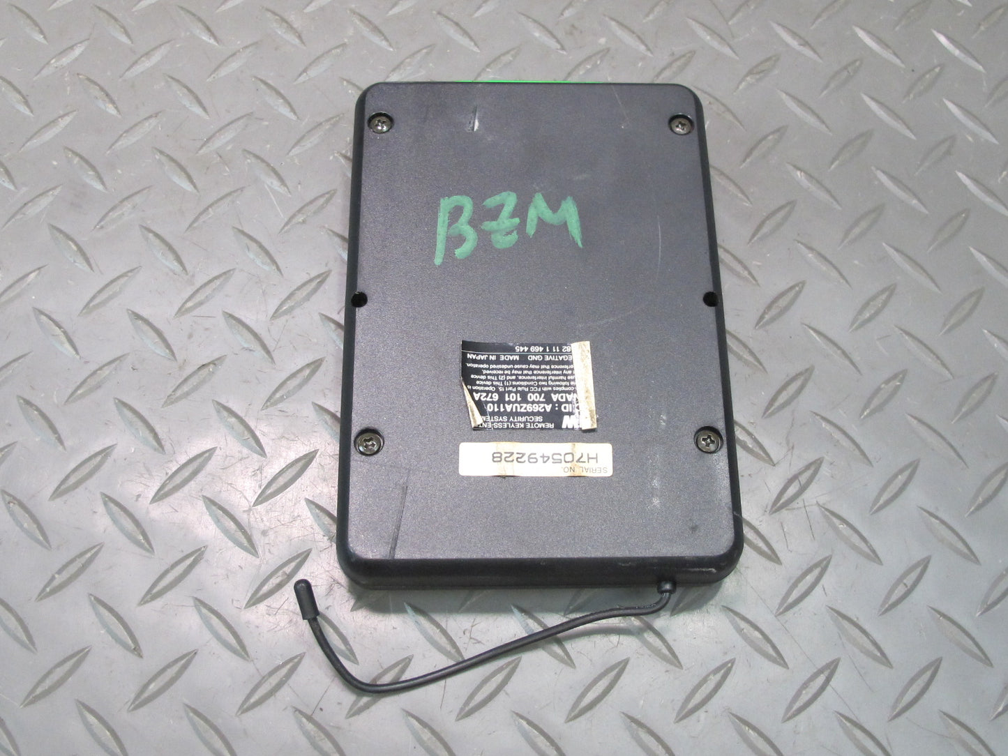 96-02 BMW E36/7 Z3 Remote Keyless Entry Security System Module 1469445 OEM