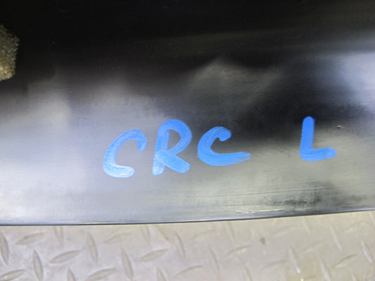 97-04 Chevrolet Corvette C5 Set of 2 Door Sill Kick Trim Panel Black OEM