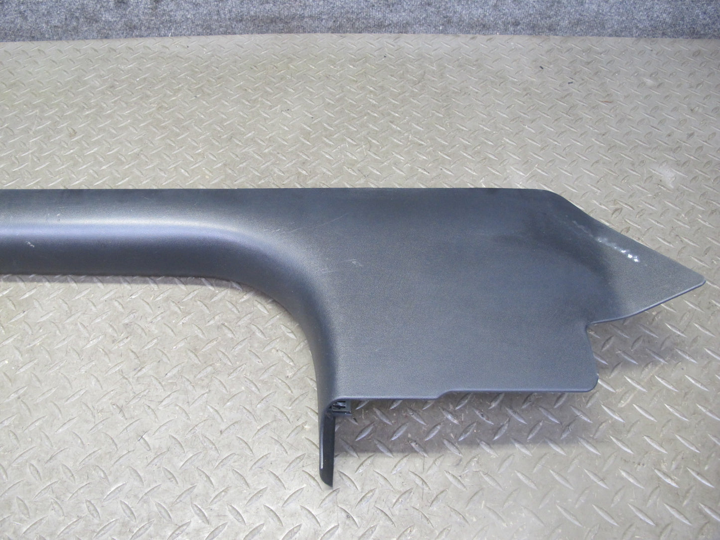 97-04 Chevrolet Corvette C5 Set of 2 Door Sill Kick Trim Panel Black OEM