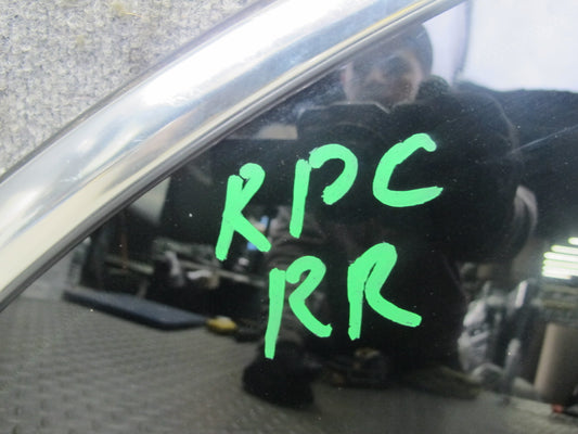 2011-2018 Porsche Cayenne 958 Rear Right Pass Side Quarter Window Glass