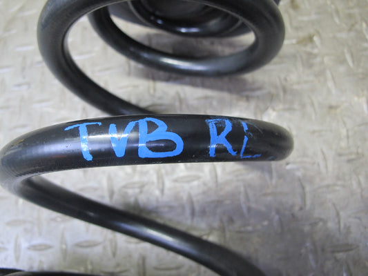 01-06 BMW E46 330ci Convertible Set of 2 Rear Left & Right Coil Spring OEM