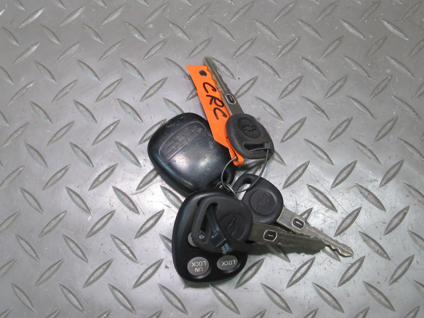 97-04 Chevrolet Corvette C5 Ignition Switch Door Glove Console Lock KEY Set OEM