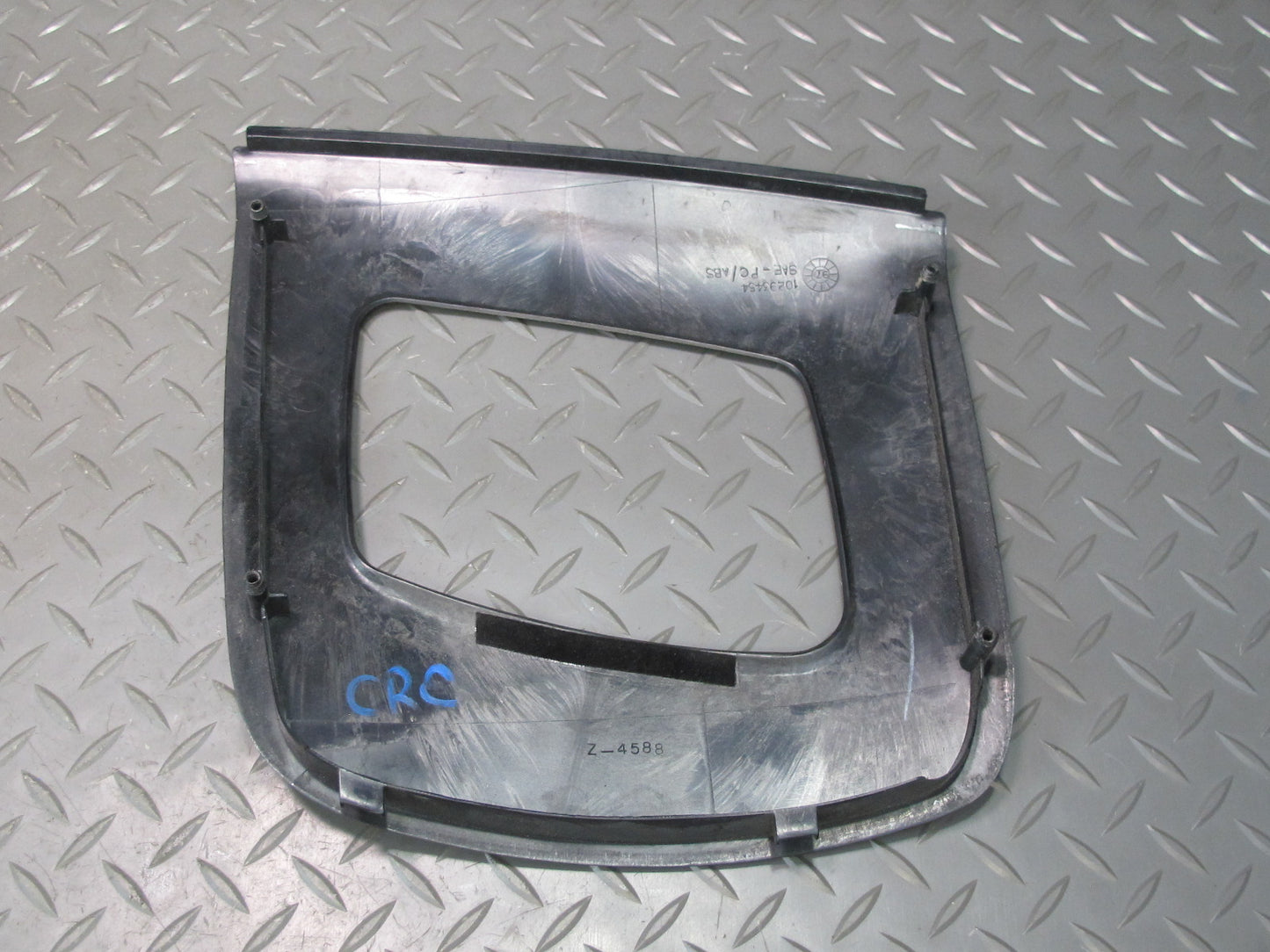 98-04 Chevrolet Corvette C5 Dash Heads UP Display HUD Projector w Trim Black OEM