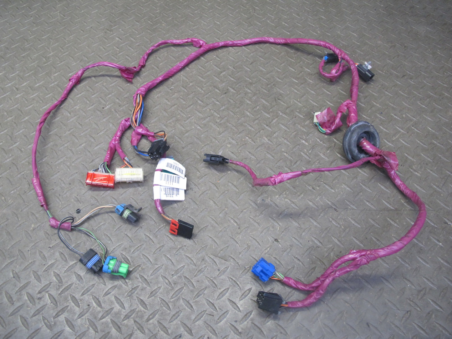 97-04 Chevrolet Corvette C5 Set of 2 Left & Right Door Wire Wiring Harness OEM