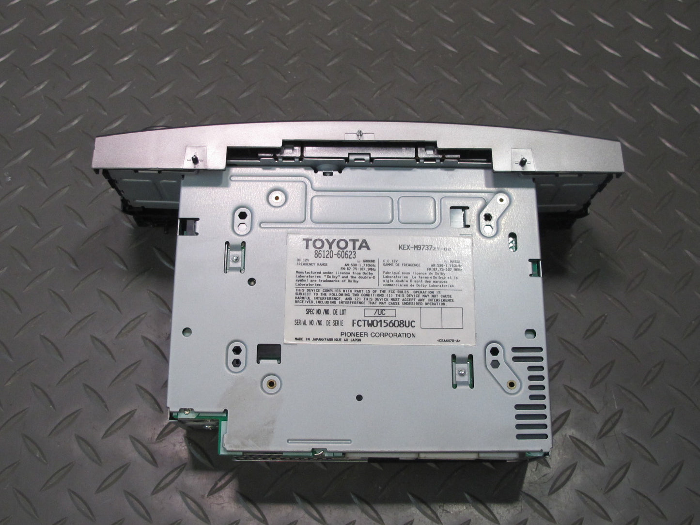 2003-2007 Lexus UZJ100L LX470 Car Stereo Radio Cassette Player 86120-60623