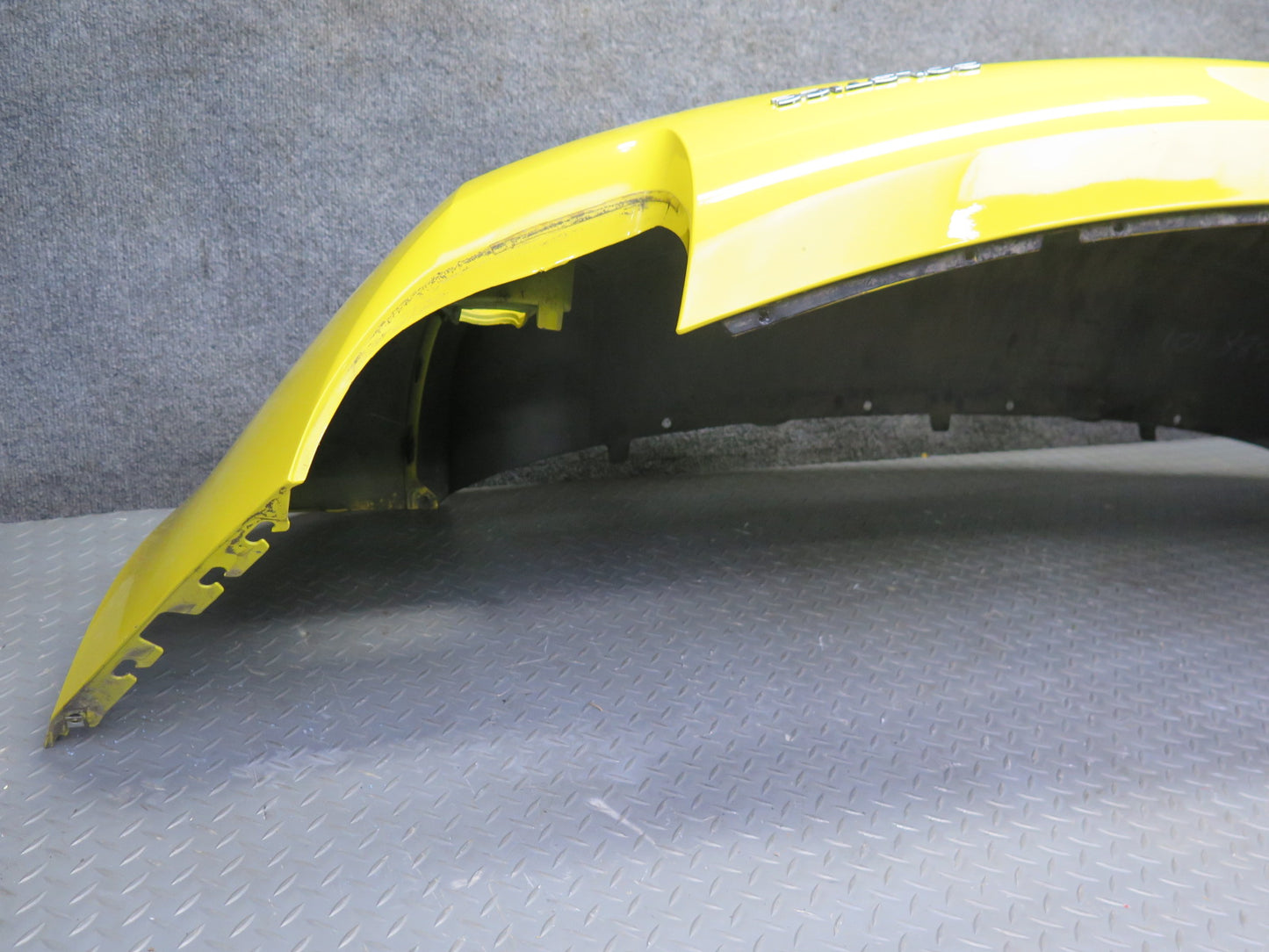 06-09 Pontiac Solstice 2.4L Rear Bumper Cover Yellow 20K Miles OEM