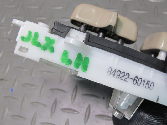 2003-2007 Lexus UZJ100L LX470 Front Left Seat Adjust Lumbar Control Switch Set