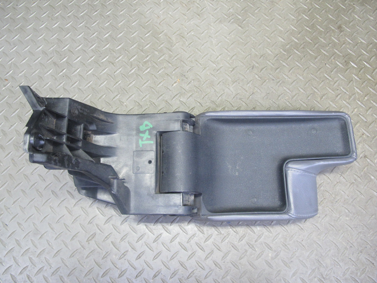 94-99 BMW E36 325iC 328iC Convertible Center Console Leather Armrest Gray OEM