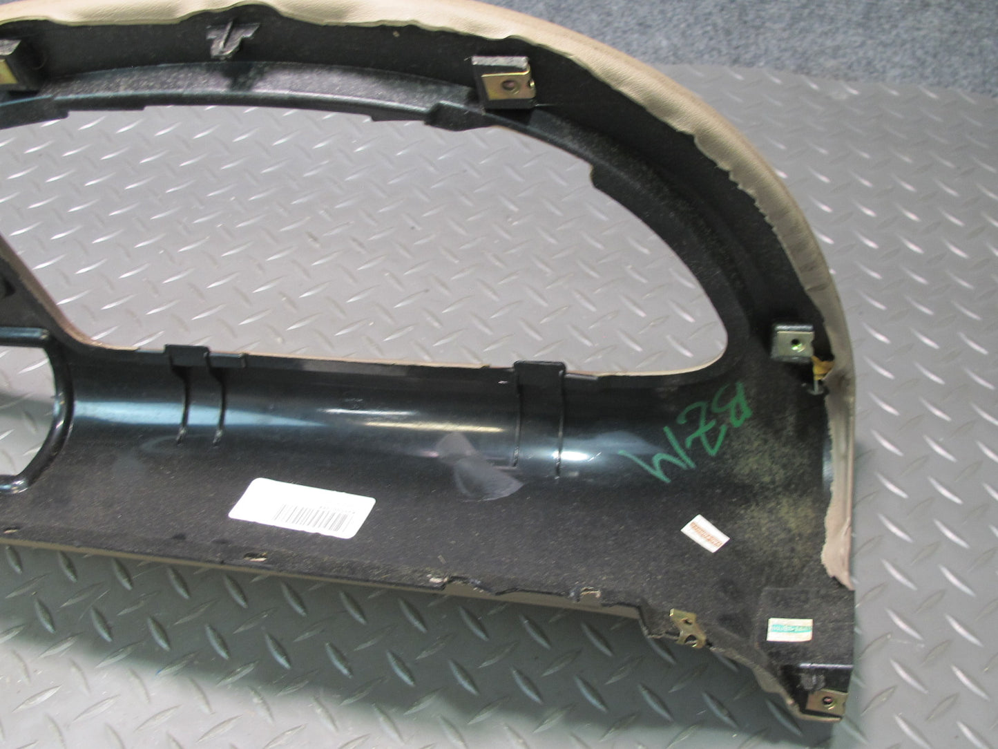 96-02 BMW E36/7 Z3 Right Dashboard Dash Trim Cover Panel Beige OEM