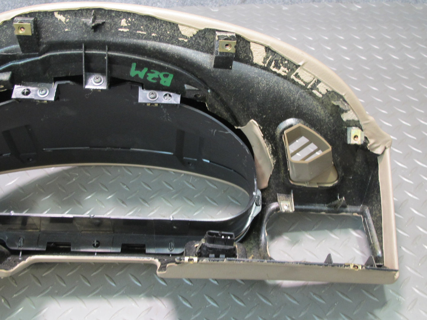 96-02 BMW E36/7 Z3 Dash Speedo Instrument Cluster Trim Cover Panel Beige OEM