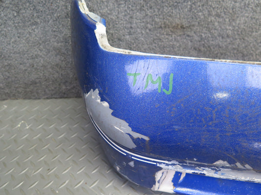 87-89 Toyota MR2 AW15 Front Bumper Cover w Foam & Lower Grille Blue OEM