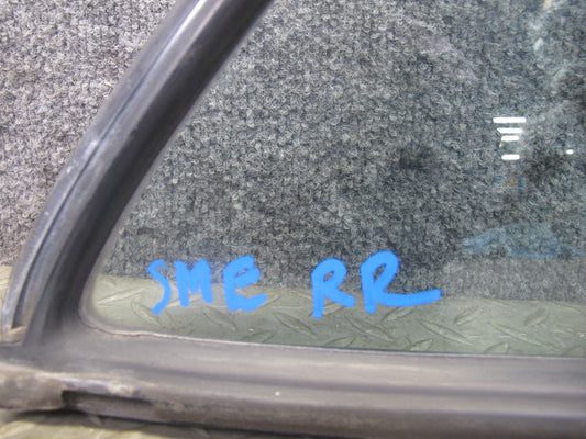 77-85 Mercedes W123 300D 240D Sedan Rear Right Door Vent Glass Window OEM