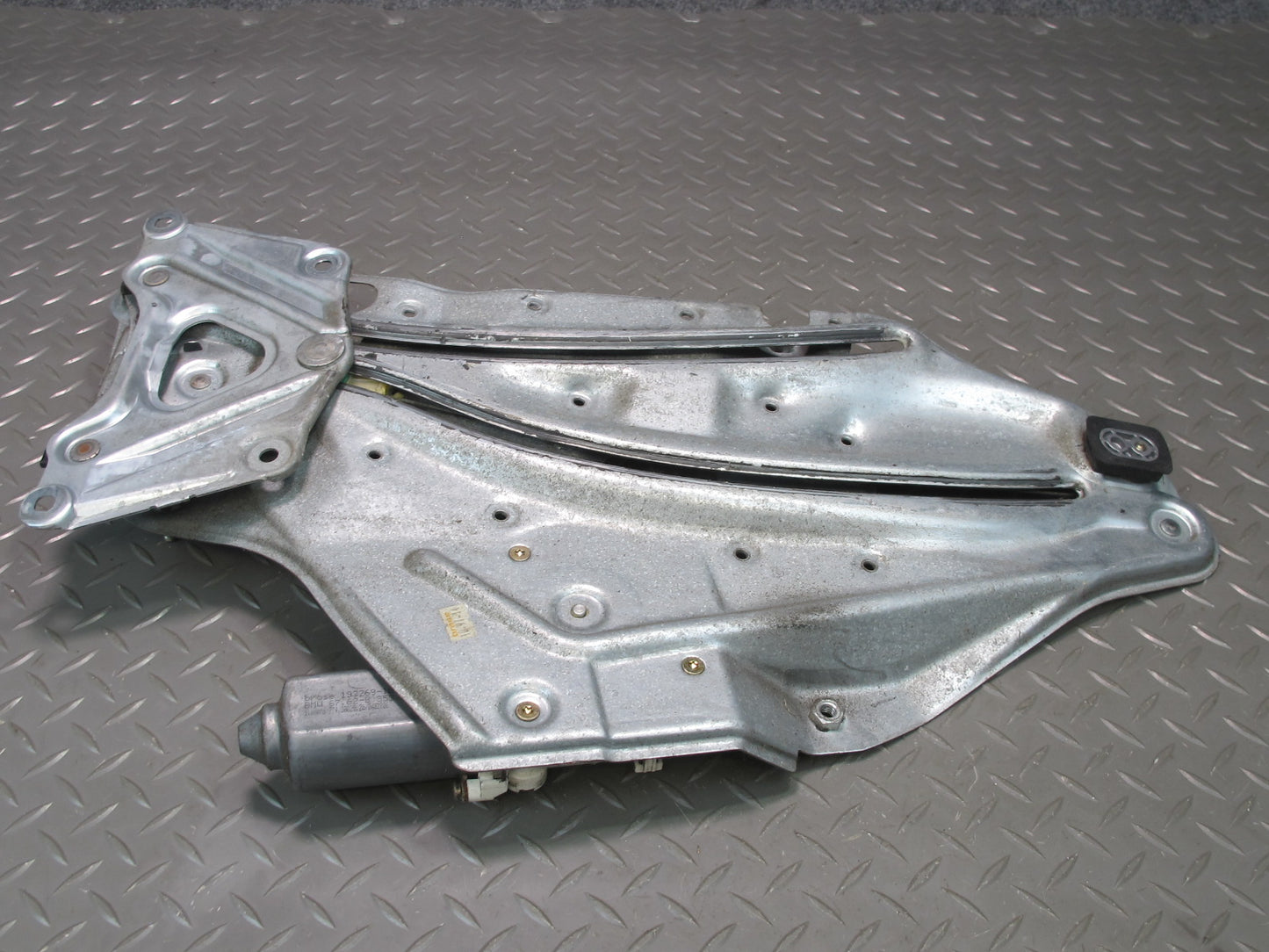94-99 BMW E36 328iC Convertible Rear Right Quarter Window Regulator w Motor OEM
