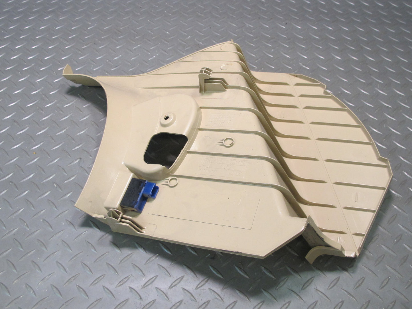 01-06 BMW E46 330ci Coupe Conv Front Right Kick Trim Cover Panel Set Beige OEM