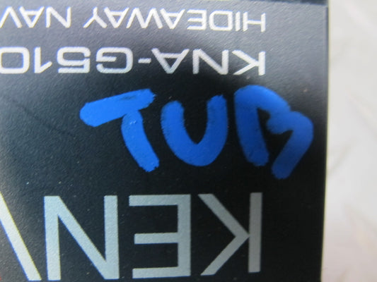 Kenwood Garmin KNA-G510 Hideaway GPS Navigation System Unit