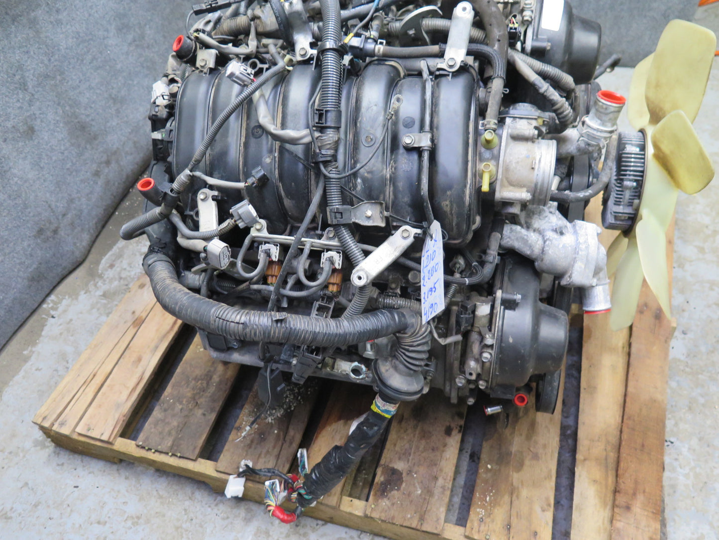 2006-2007 Lexus J100 LX470 4.7L V8 2UZFE Complete Engine Motor VIN T 5TH Digit