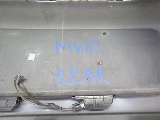 11-15 Mini Cooper S R60 Countryman Rear Bumper Cover Light White OEM